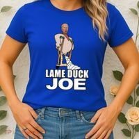 Lame Duck Joe Biden Funny Women's T-Shirt thumb 2
