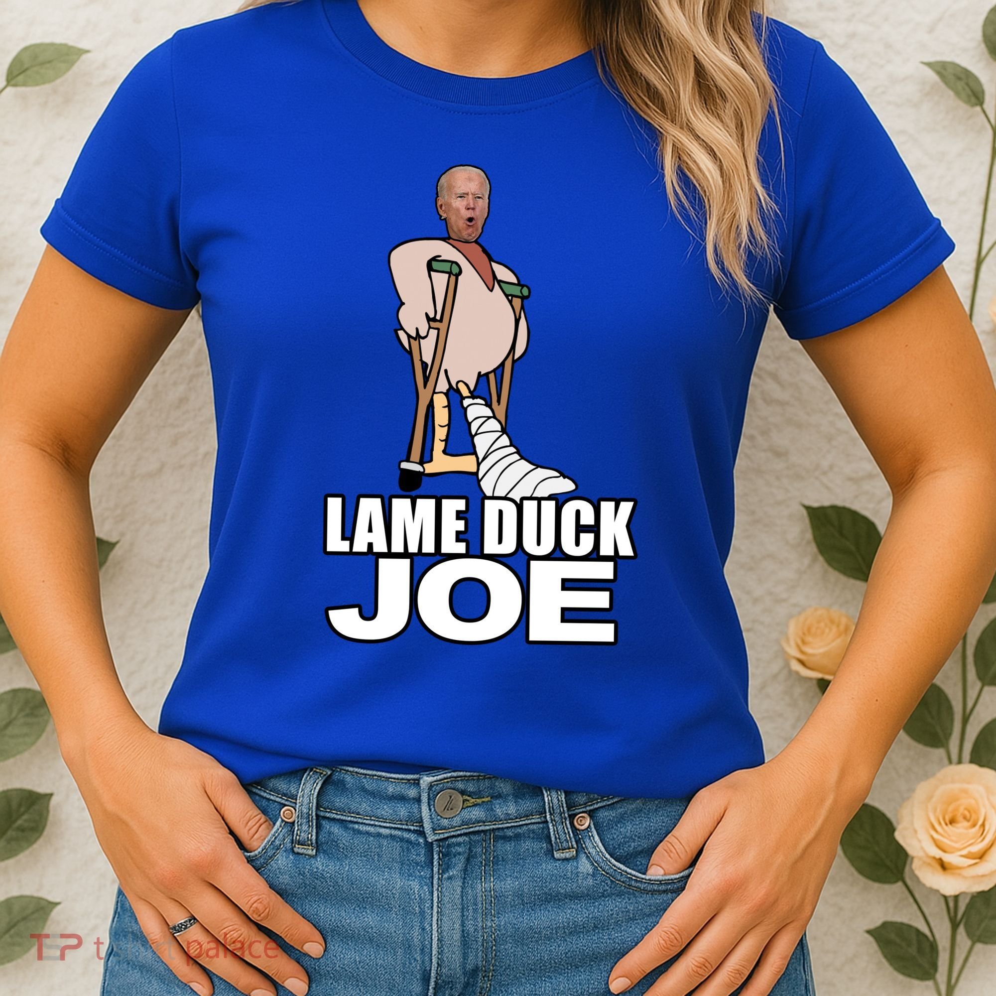 Lame Duck Joe Biden Funny Women's T-Shirt