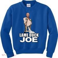 Lame Duck Joe Biden Funny Kids Sweatshirt thumb 0
