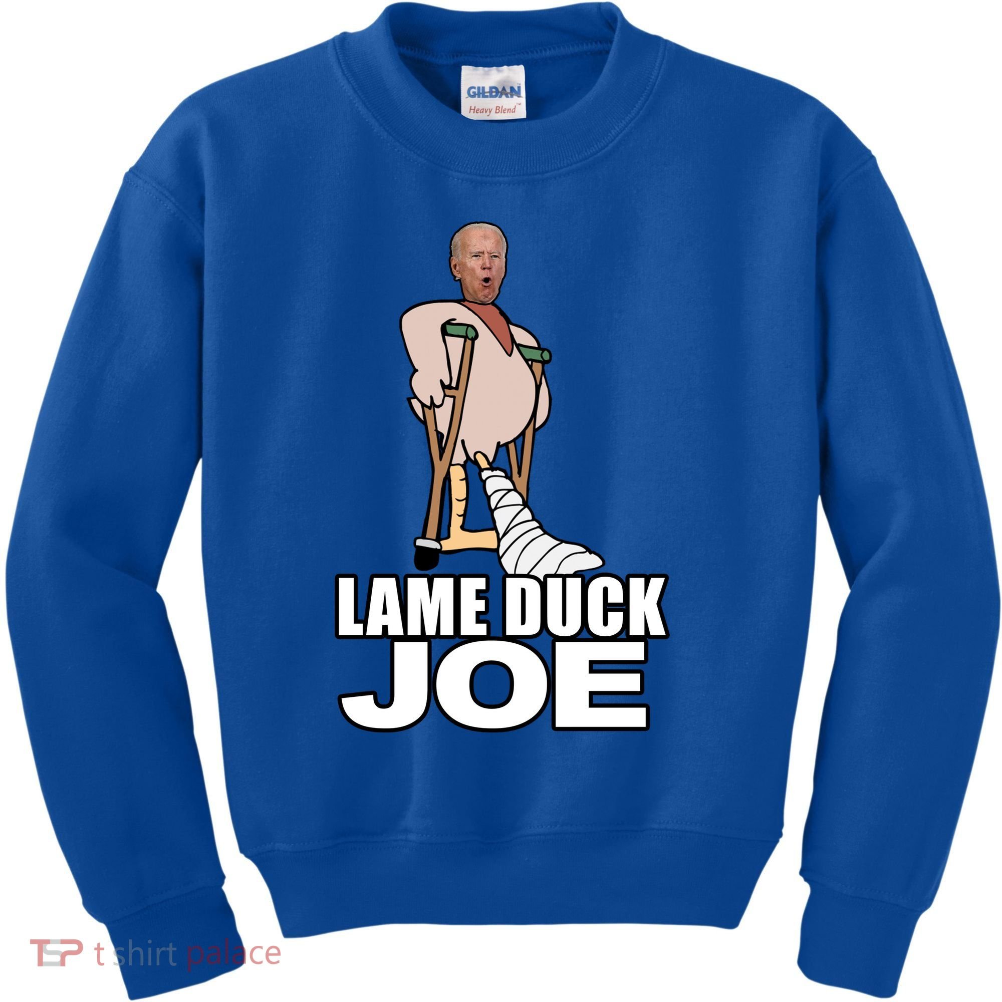 Lame Duck Joe Biden Funny Kids Sweatshirt