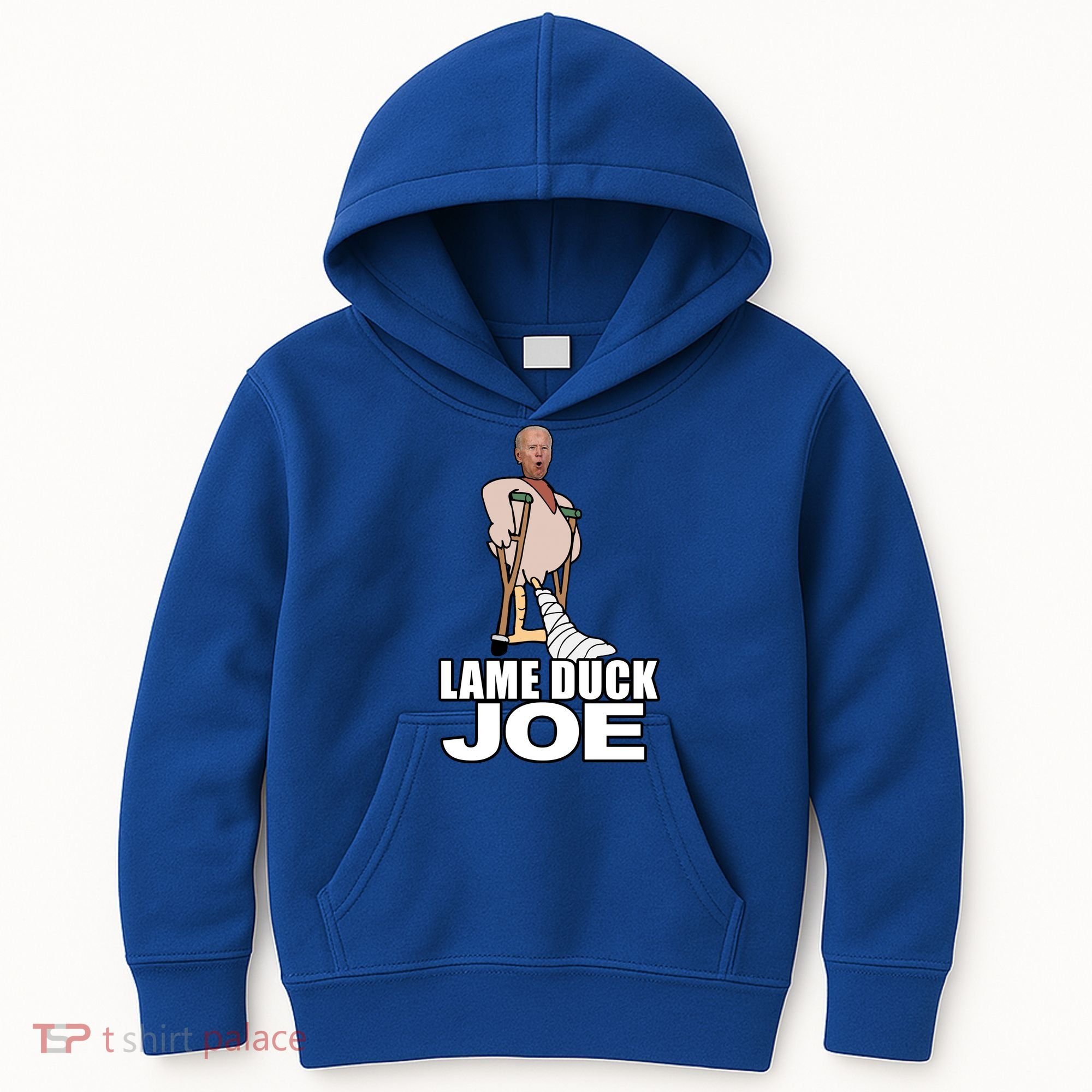 Lame Duck Joe Biden Funny Kids Hoodie