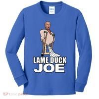 Lame Duck Joe Biden Funny Kids Long Sleeve Shirt thumb 0