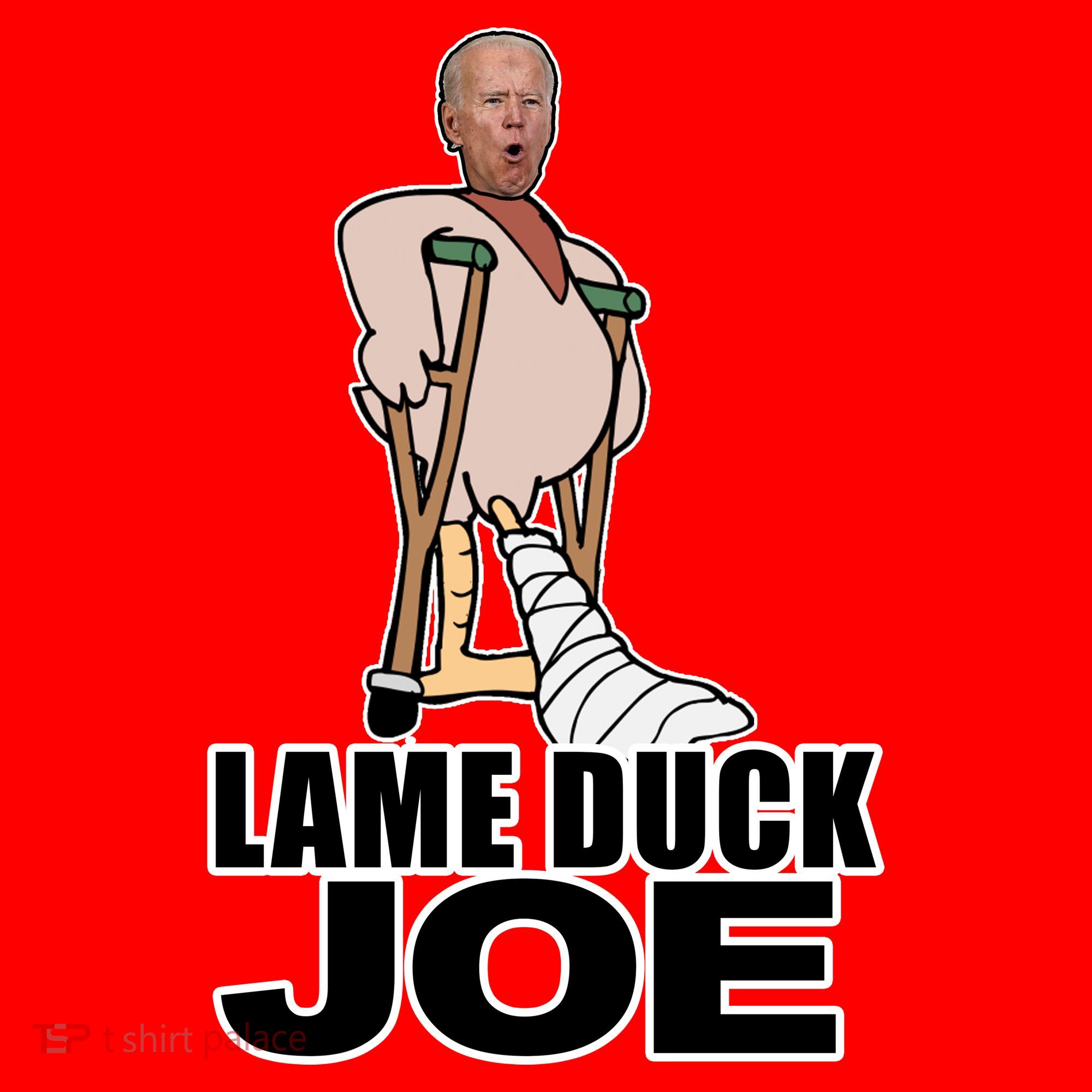 Lame Duck Joe Biden Funny Santa Hat