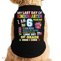 Last Day Kindergarten 1st Grade Here We Come Graduation For Kid Doggie Tank thumb 0
