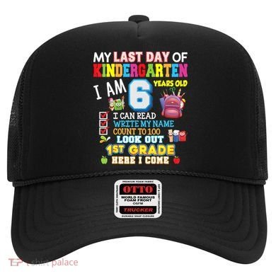Last Day Kindergarten 1st Grade Here We Come Graduation For Kid Hat