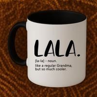 Lala Dictionary Like A Regular Grandma But Cooler Funny Coffee Mug thumb 2