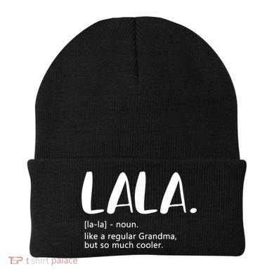 Lala Dictionary Like A Regular Grandma But Cooler Funny Beanie