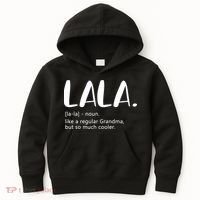 Lala Dictionary Like A Regular Grandma But Cooler Funny Kids Hoodie thumb 0