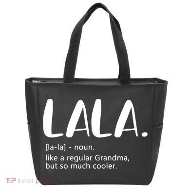 Lala Dictionary Like A Regular Grandma But Cooler Funny Tote Bag