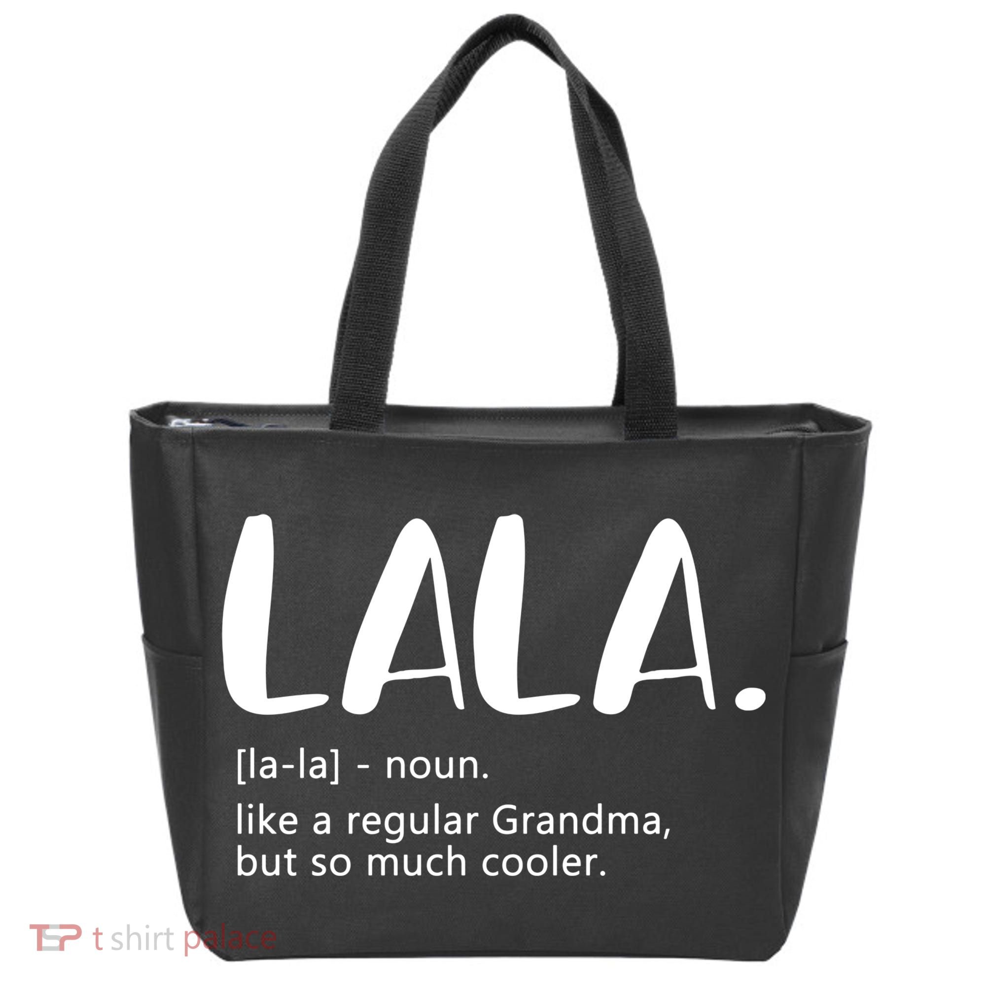 Lala Dictionary Like A Regular Grandma But Cooler Funny Tote Bag