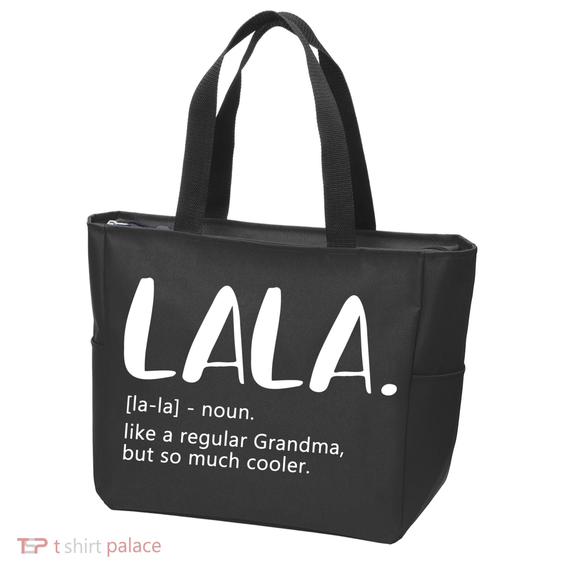 Lala Dictionary Like A Regular Grandma But Cooler Funny Tote Bag