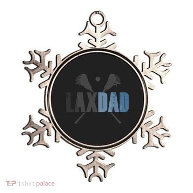 Lax Dad Lacrosse Player Father Coach Sticks Vintage Graphic Ornament