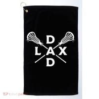 Lax Dad Lacrosse Lacrosse Player Golf Towel thumb 0