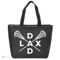 Lax Dad Lacrosse Lacrosse Player Tote Bag thumb 0
