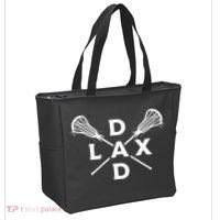 Lax Dad Lacrosse Lacrosse Player Tote Bag thumb 2