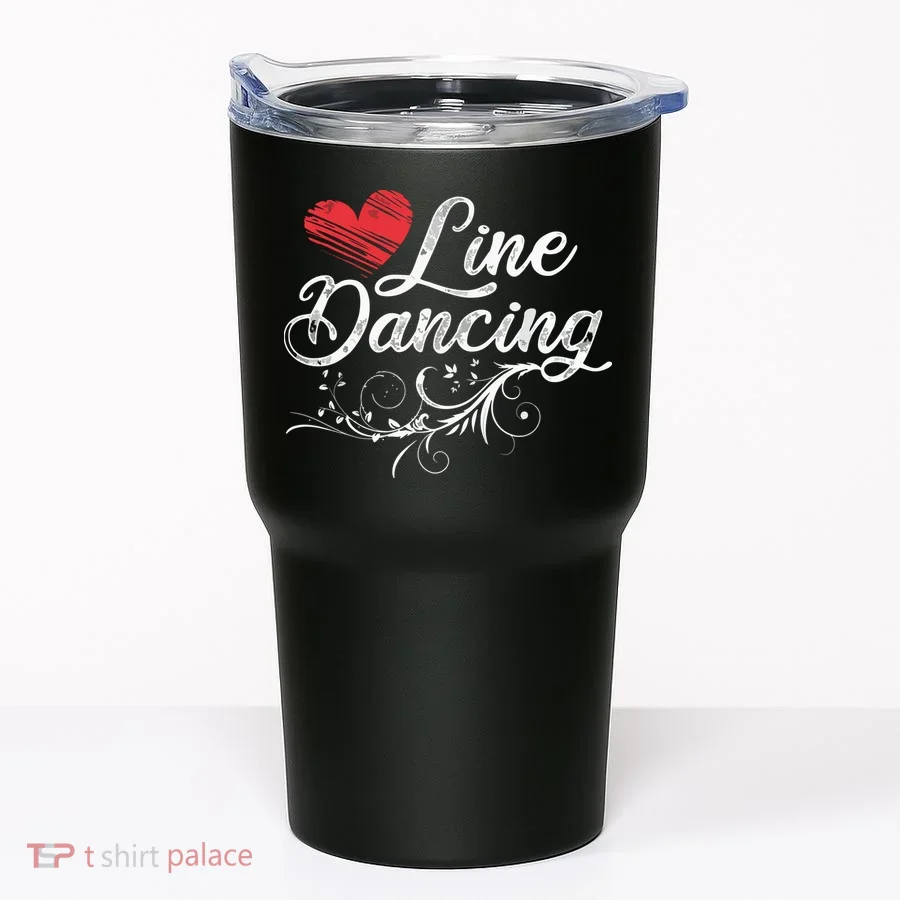 Line Dancing Line Dance Tumbler