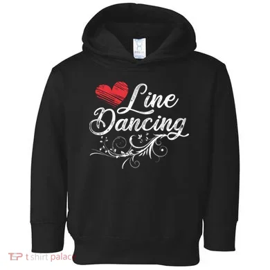 Line Dancing Line Dance Toddler Hoodie