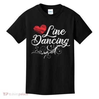 Line Dancing Line Dance Kids T-Shirt