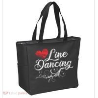 Line Dancing Line Dance Tote Bag thumb 2