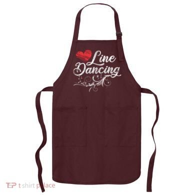Line Dancing Line Dance Apron