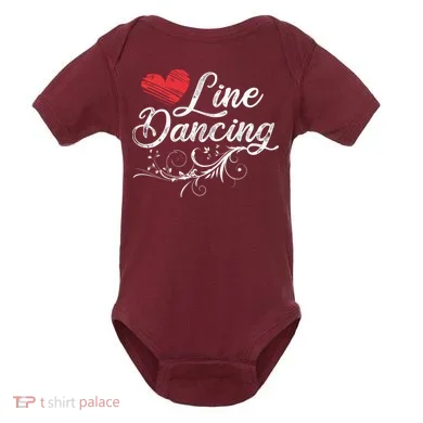 Line Dancing Line Dance Baby Bodysuit
