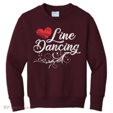 Line Dancing Line Dance Kids Sweatshirt