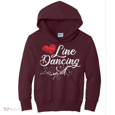Line Dancing Line Dance Kids Hoodie