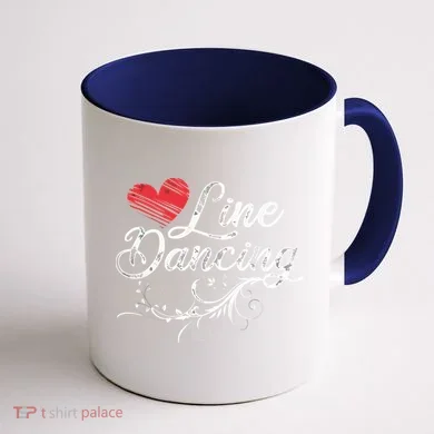 Line Dancing Line Dance Coffee Mug back