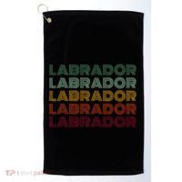 Labrador Dog Golf Towel thumb 0