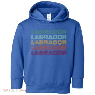 Labrador Dog Toddler Hoodie