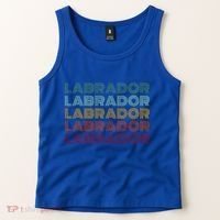 Labrador Dog Tank Top thumb 2