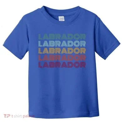 Labrador Dog Toddler T-Shirt