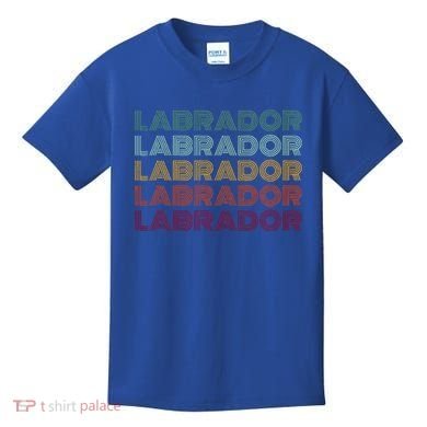 Labrador Dog Kids T-Shirt