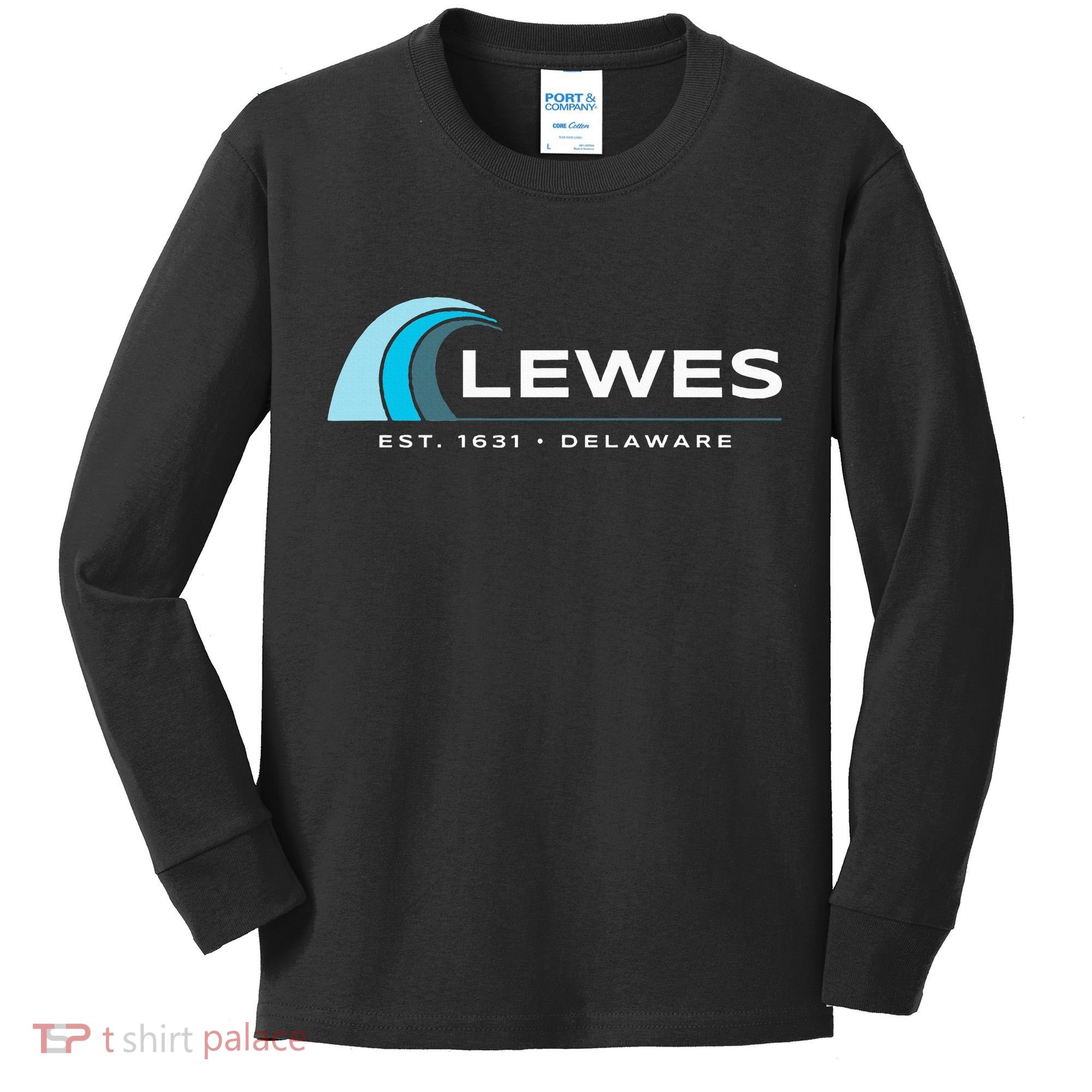 Lewes Delaware Kids Long Sleeve Shirt