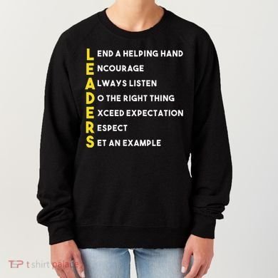 Leader Definition Leadership Office Teamwork Influencer Boss Women's Sweatshirt