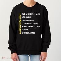 Leader Definition Leadership Office Teamwork Influencer Boss Women's Sweatshirt thumb 0