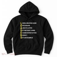 Leader Definition Leadership Office Teamwork Influencer Boss Hoodie thumb 0