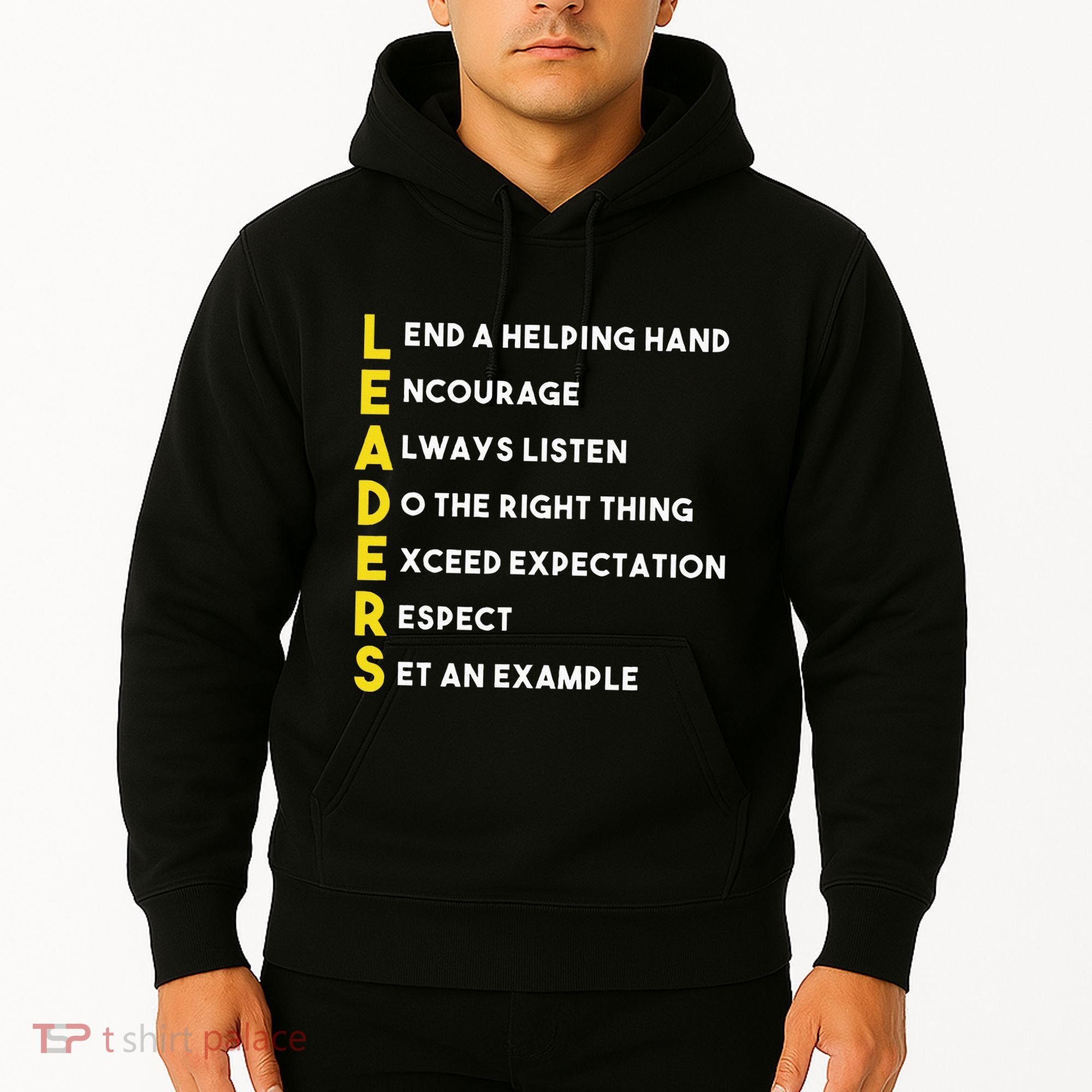 Leader Definition Leadership Office Teamwork Influencer Boss Hoodie