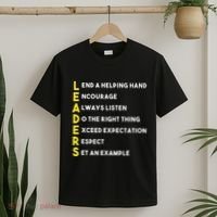 Leader Definition Leadership Office Teamwork Influencer Boss T-Shirt thumb 2