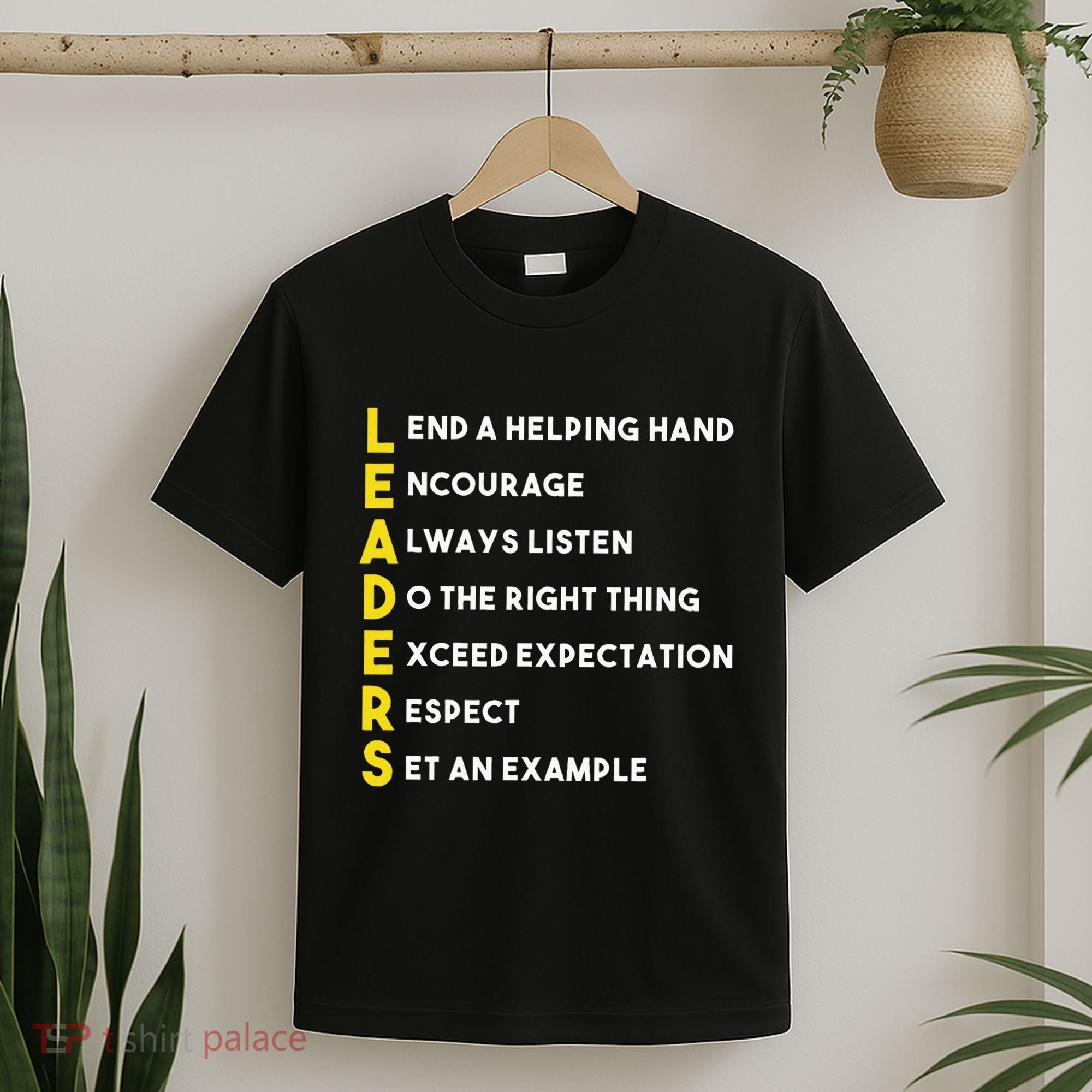 Leader Definition Leadership Office Teamwork Influencer Boss T-Shirt