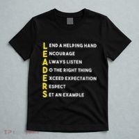 Leader Definition Leadership Office Teamwork Influencer Boss T-Shirt thumb 5