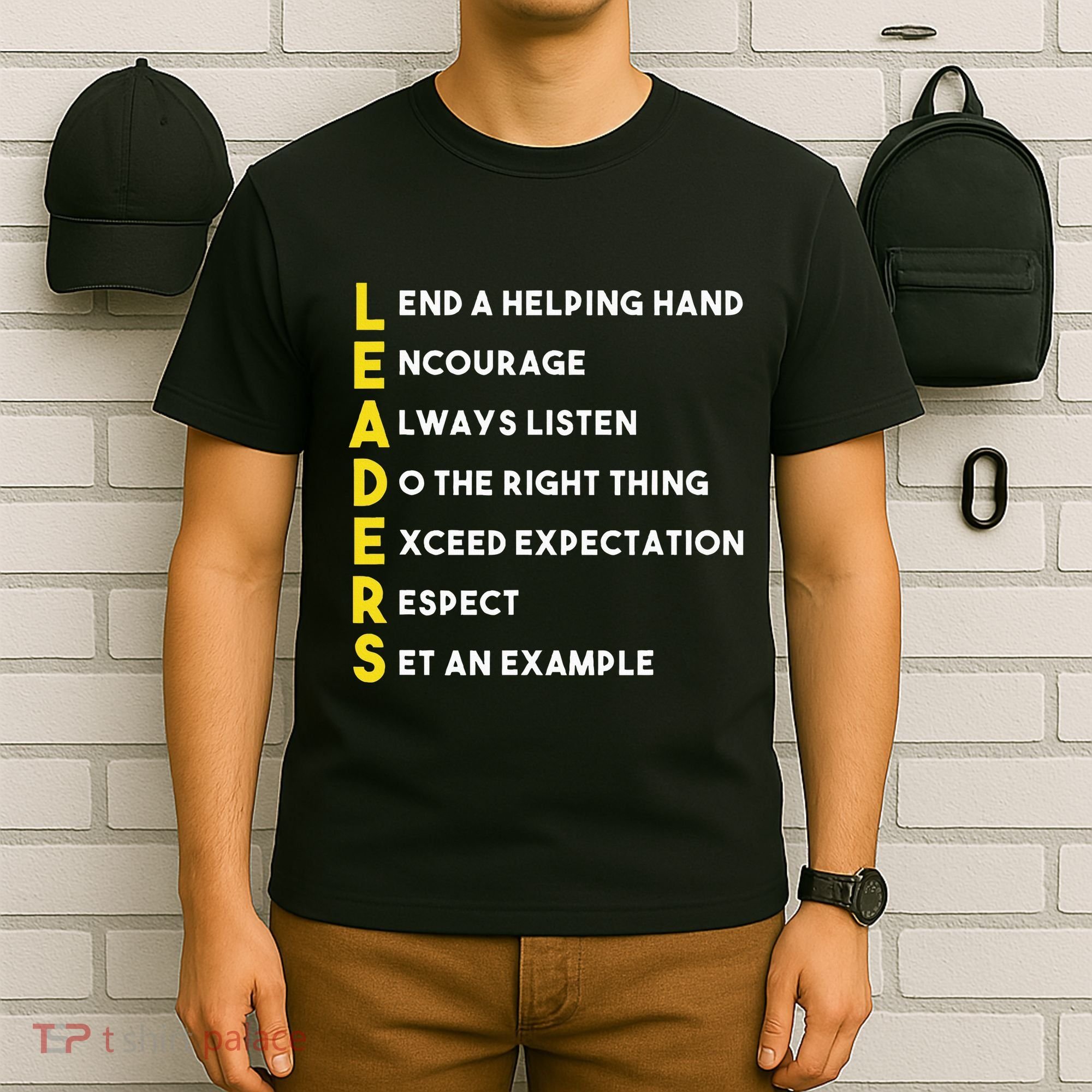 Leader Definition Leadership Office Teamwork Influencer Boss T-Shirt