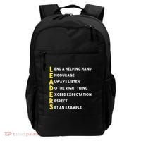 Leader Definition Leadership Office Teamwork Influencer Boss Backpack thumb 0
