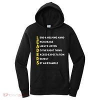 Leader Definition Leadership Office Teamwork Influencer Boss Women's Hoodie thumb 0