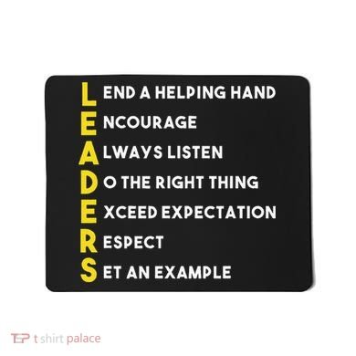Leader Definition Leadership Office Teamwork Influencer Boss Mousepad