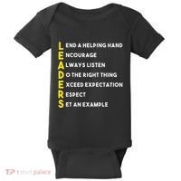 Leader Definition Leadership Office Teamwork Influencer Boss Baby Bodysuit thumb 0