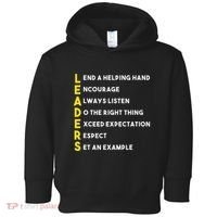 Leader Definition Leadership Office Teamwork Influencer Boss Toddler Hoodie thumb 0