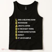 Leader Definition Leadership Office Teamwork Influencer Boss Tank Top thumb 2