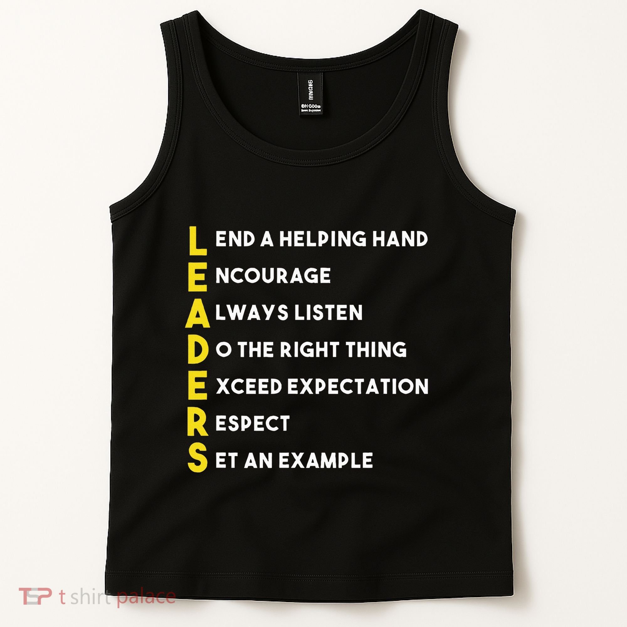 Leader Definition Leadership Office Teamwork Influencer Boss Tank Top