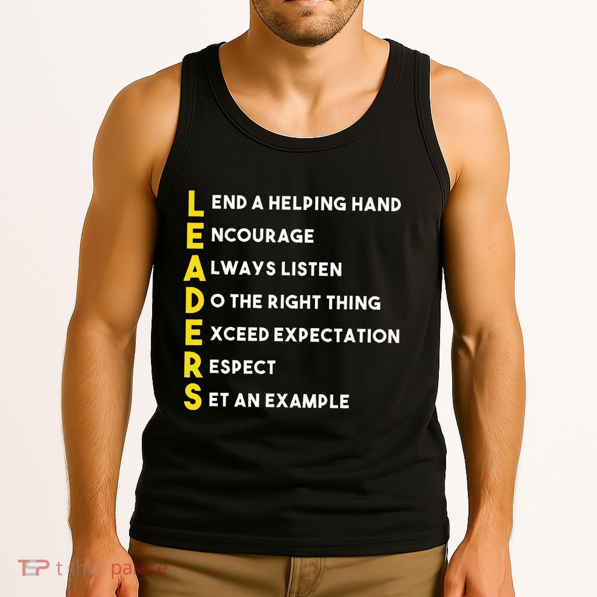 Leader Definition Leadership Office Teamwork Influencer Boss Tank Top